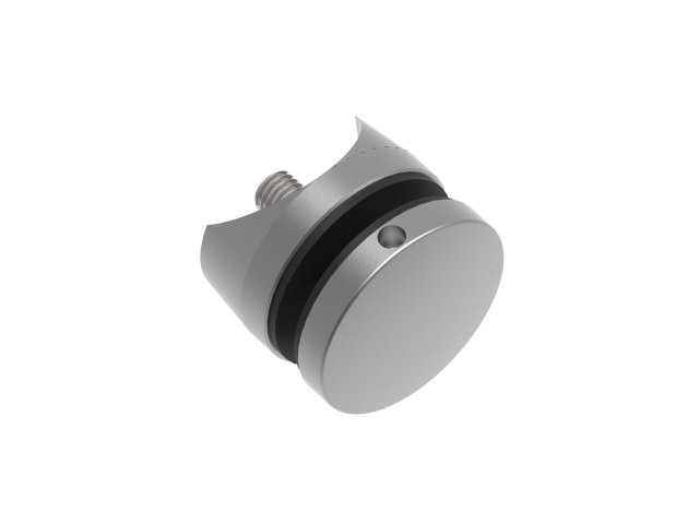 Glass holder model 48 AISI304, D42,4x2/D70/H10/T8-