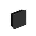 Plastová krytka 70x70mm-PVC