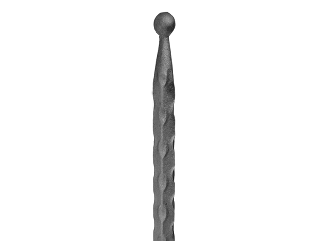 Stab mit Kugel h150, b15, dekoriert 12x12mm