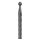 Stab mit Kugel h150, b15, dekoriert 12x12mm