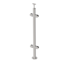 Stainless steel pole AISI304, D42,4x2/4xmodel20/H1