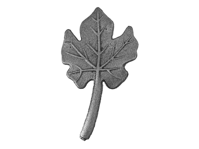 Forged grape leaf h120, b73, t4mm