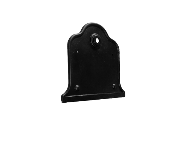 Waschbecken – gusseisern 420x395, black, cast iron