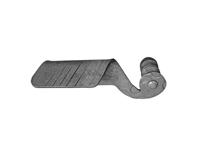 Ziertürdrücker - links L148, d19mm, Fe