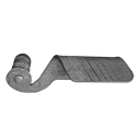 Dveřní kováni,klika,plot,brána L148, d19mm, Fe