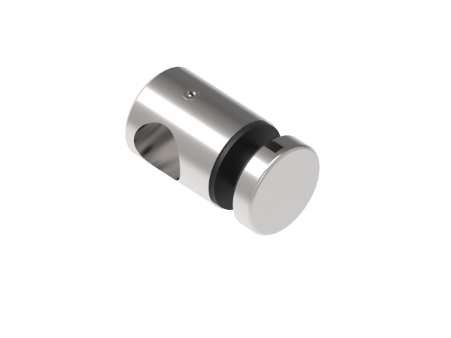 Crossbar holder for glass