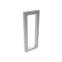 Pull handle - brushed 320/polished AISI304