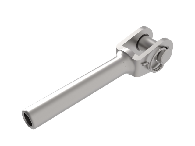 Inox cable clamp AISI316, d3mm