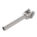 Inox cable clamp AISI316, d6mm
