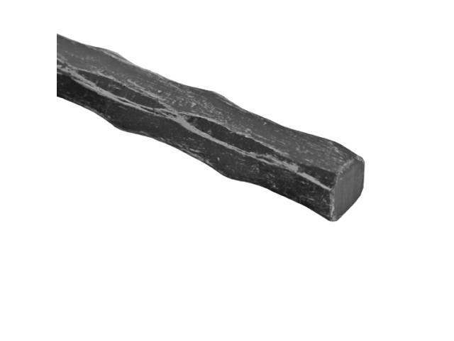Decorated rod, 25x25, L3000mm