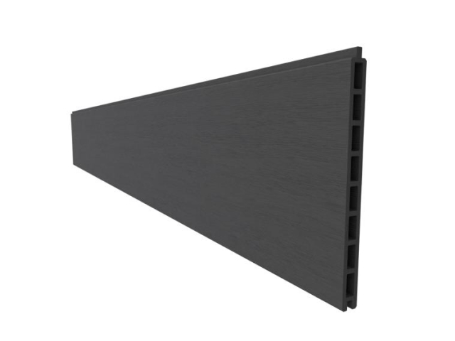 WPC plotová doska KASANDRA 258x20x1830mm, antracit