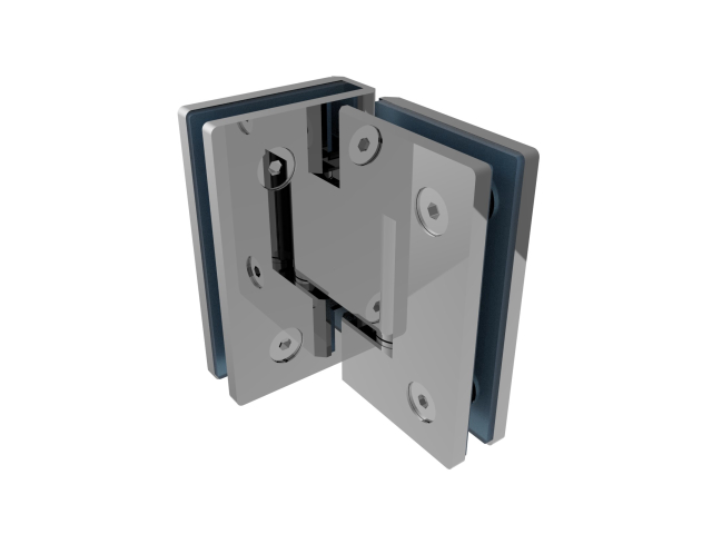 Hinge for glass door AISI304