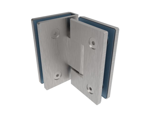 Hinge for glass door AISI304