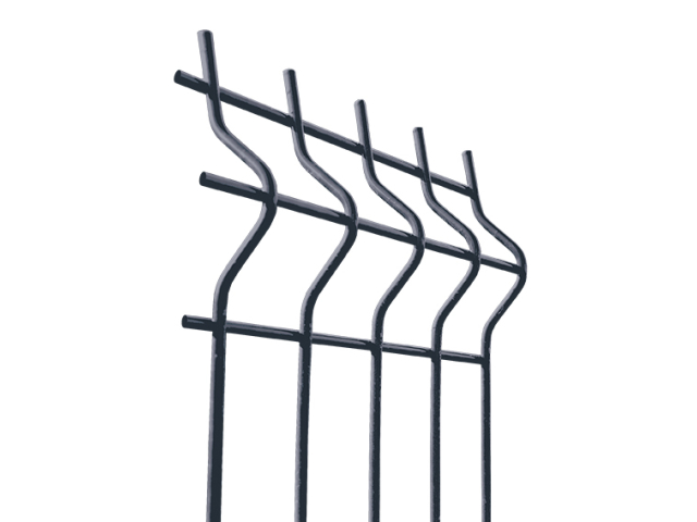 Geschweißtes Zaunfeld 3D ZnPVC 2500x1730x5mm anthrazit