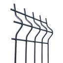 Geschweißtes Zaunfeld 3D ZnPVC 2500x1730x5mm anthrazit