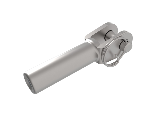 Inox cable clamp AISI316, M10