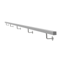 Edelstahlhandlauf AISI304, 40x40mm/L6000mm