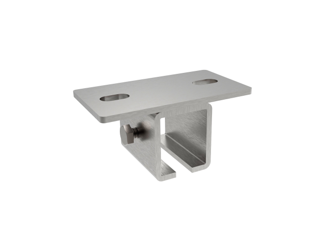 Profile holder - top, INOX, 42x54mm