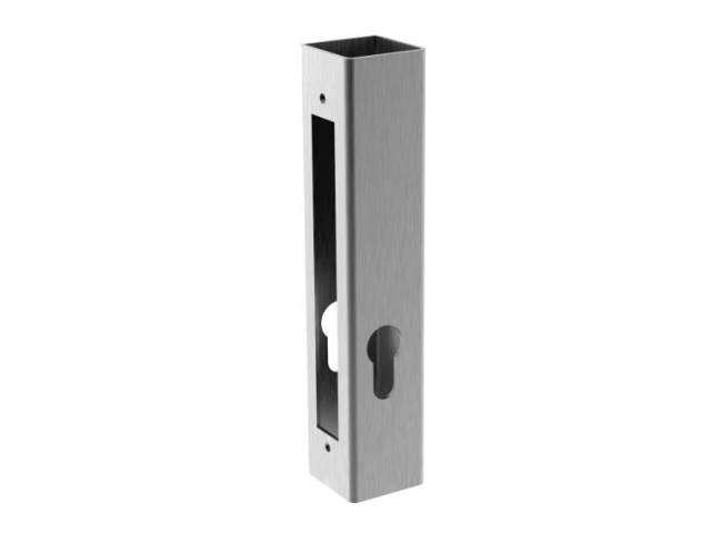 Schloßkasten für Schloß H/36-20A, Inox 40x40mm