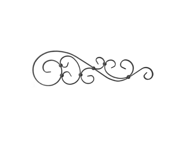 Ornament h230, b770, 12x6mm