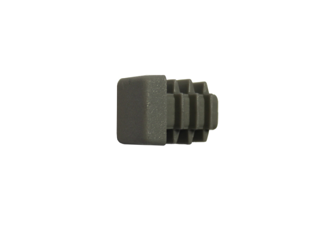 Zaślepka -szara PVC, 12x12mm