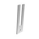 Glazing firm - end cap. glass t = 10mm
