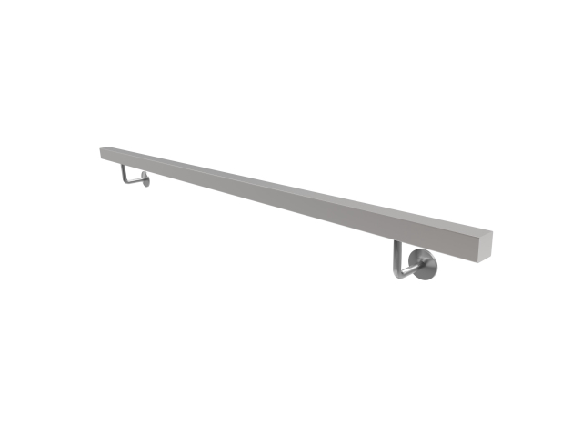 Porecz scienna AISI304, 40x40mm/L2000mm
