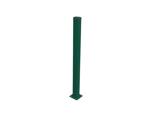 Oszlop 60x40mm talppal ZnPVC 1800mm zöld