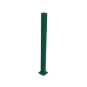 Oszlop 60x40mm talppal ZnPVC 1800mm zöld