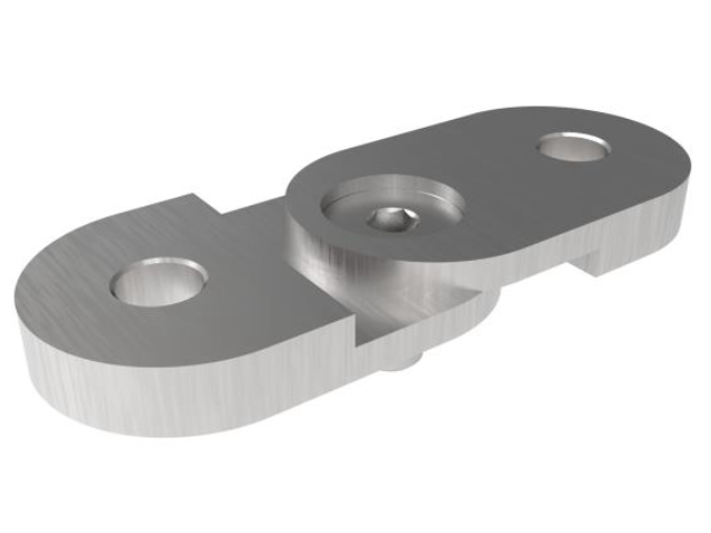 Handrail saddle