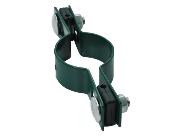 Middle clamp D48mm ZnPVC RAL6005