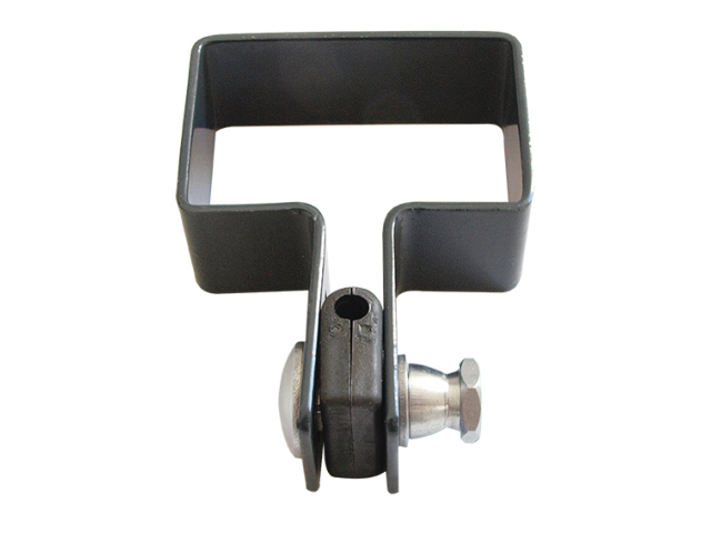 Halteclip (einseitig) für Pfosten ZnPVC RAL 7016 A