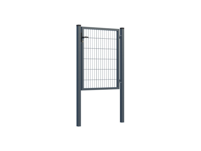 Bránka 1kr. SQUARE ZnPVC 1000x1200mm antracit