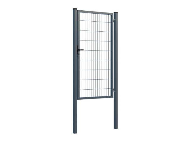 Bránka 1kr. SQUARE ZnPVC 1000x1800mm, antracit