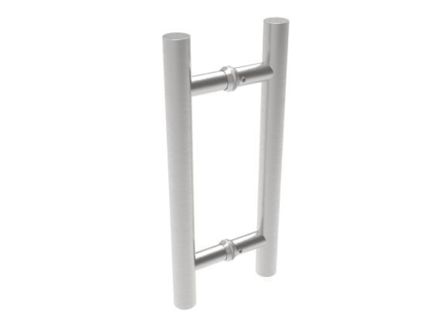 Pull handle - polished AISI304, H300/D25mm