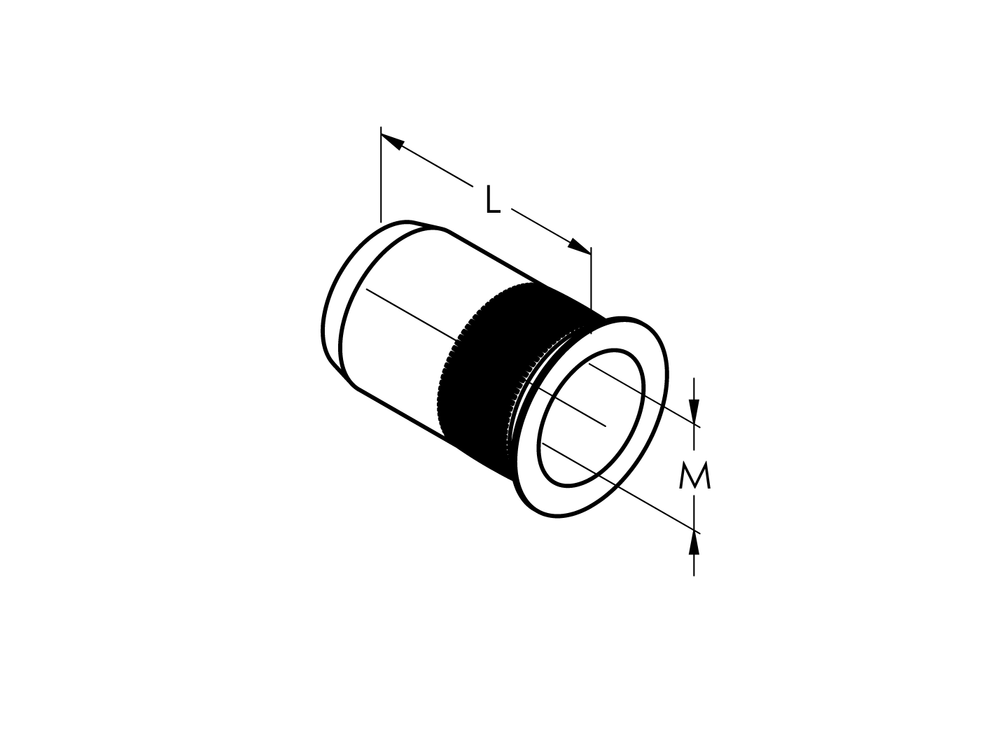 Einnietmutter, Edelstahl, AISI304, M10mm