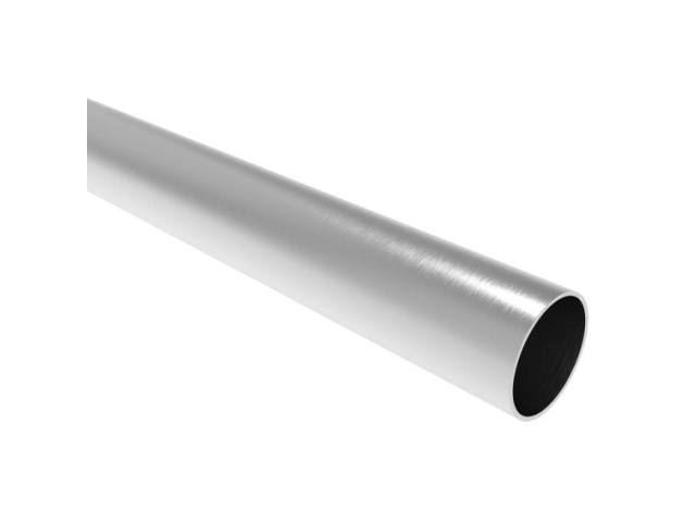 Sutured brushed inox pipe