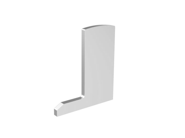Endkappe für Aluprofil AL/0006-ECO-S-E