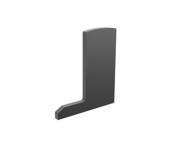 End cap for profile AL/0006-ECO-S-EB