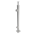 Stainless steel pole, VK-straight, left AISI304, 4