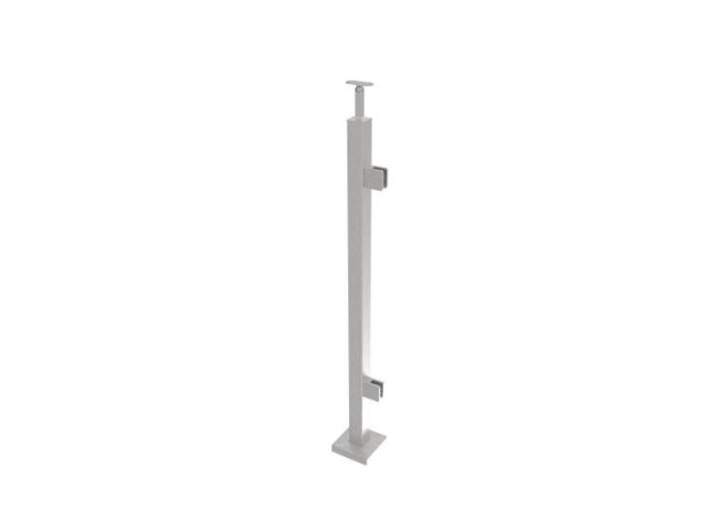 Stainless steel pole, VK-straight, right AISI304,