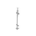 Stainless steel pole, VK-straight AISI304, 40x40x2
