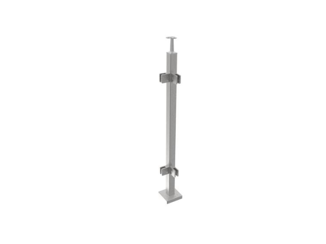 Sloupek AISI304, 40x40x2/4xmodel22/H1000mm
