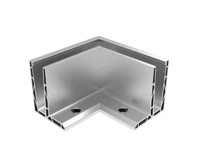 AL. profile, top mount  90° IN corner AL/ELOX/Sati
