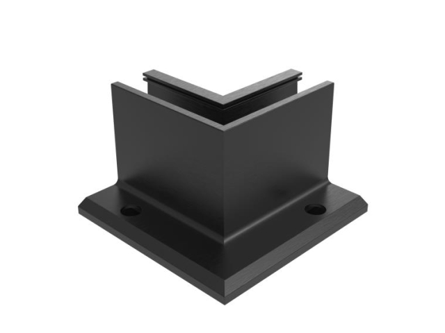 AL. profile, top mount  90° IN corner AL/ELOX/Sati