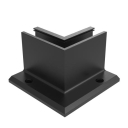 AL. profile, top mount  90° IN corner AL/ELOX/Sati