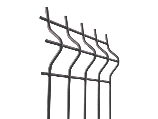 Zváraný plotový panel 3D ZnPVC 2500x1530x4mm antracit