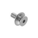 Taper screw with taper washer, M8, AISI316,SW=T40