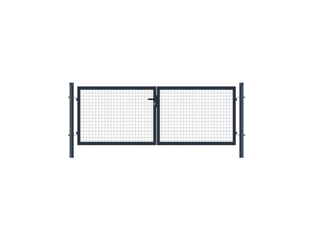 Tor 2-fach Eco ZnPVC 3600x1250mm anthrazit