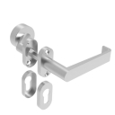 Türdrücker Edelstahl AISI 304, K320, L135mm